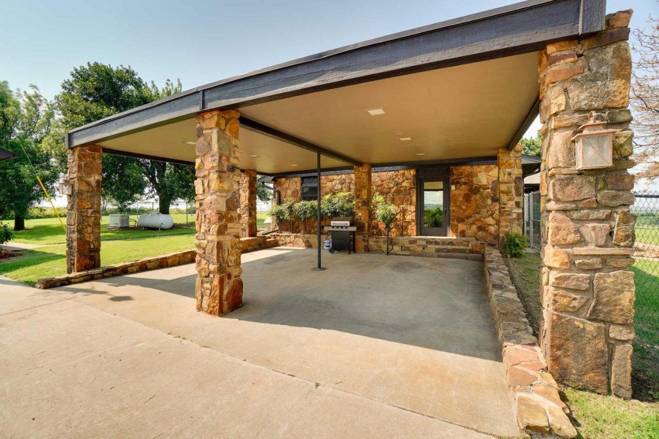 Spacious Country Home Near Ft Sill And Medicine Park Lawton Eksteriør billede