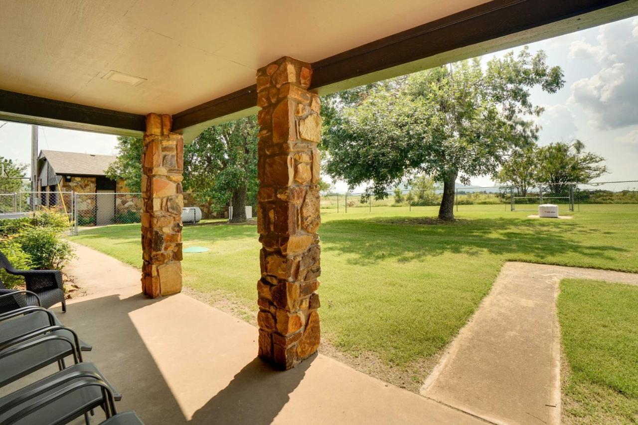 Spacious Country Home Near Ft Sill And Medicine Park Lawton Eksteriør billede